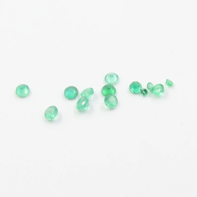 2 mm & 2.5 mm round cut emerald loose gemstone for jewelry making 100% real natural SI grade emerald gemstone
2 mm & 2.5 mm round cut emerald loose gemstone for jewelry making 100% real natural SI grade emerald gemstone