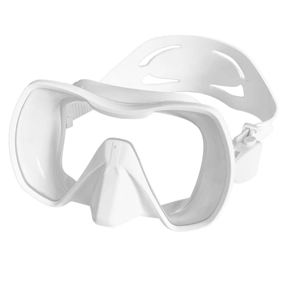 Adult Diving Mask with Tempered Glass Lens Professional Freediving Mask Liquid Silicone Seal Wide View Dive Mask
Adult Diving Mask with Tempered Glass Lens Professional Freediving Mask Liquid Silicone Seal Wide View Dive Mask