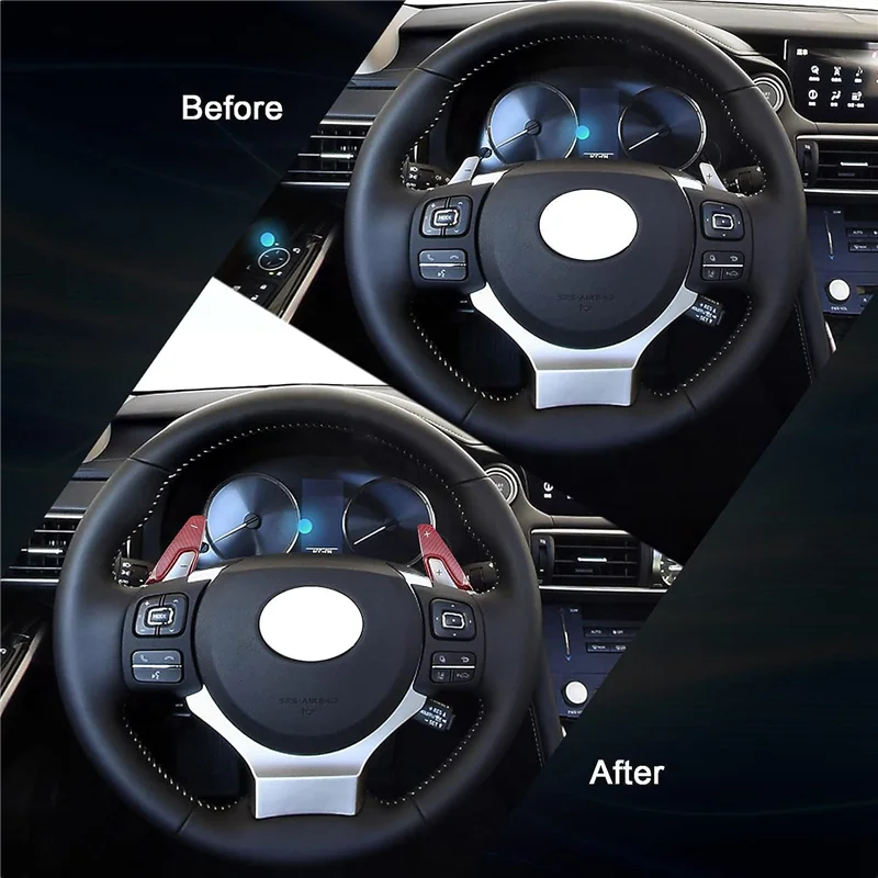 Steering Wheel Shift Paddles Auto Replacement Parts Accessories For Lexus IS Red
Steering Wheel Shift Paddles Auto Replacement Parts Accessories For Lexus IS Red
