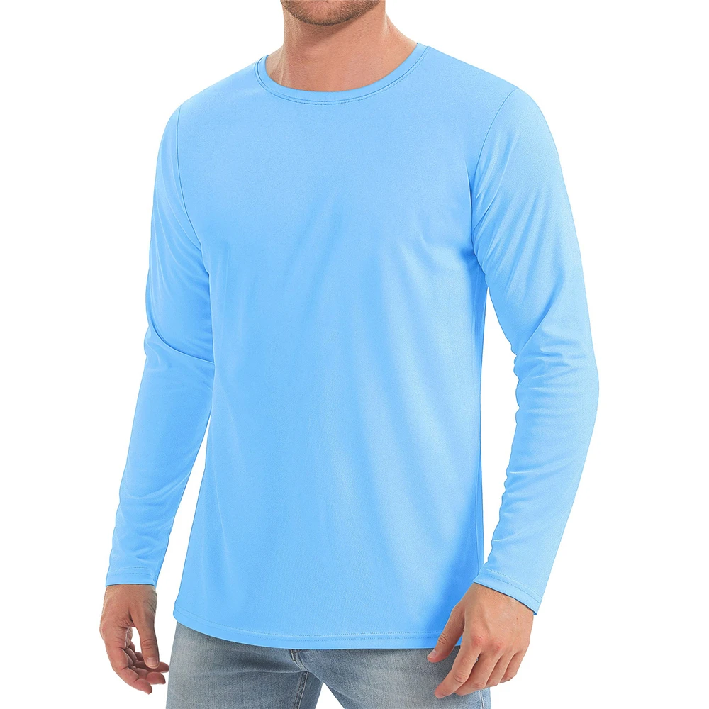 Men's UPF 50+ Sun Protection Shirts Long Sleeve UV Swim Shirt Fishing Hiking Running Quick Dry Lightweight Rash Guard Sun Shirts
Men's UPF 50+ Sun Protection Shirts Long Sleeve UV Swim Shirt Fishing Hiking Running Quick Dry Lightweight Rash Guard Sun Shirts