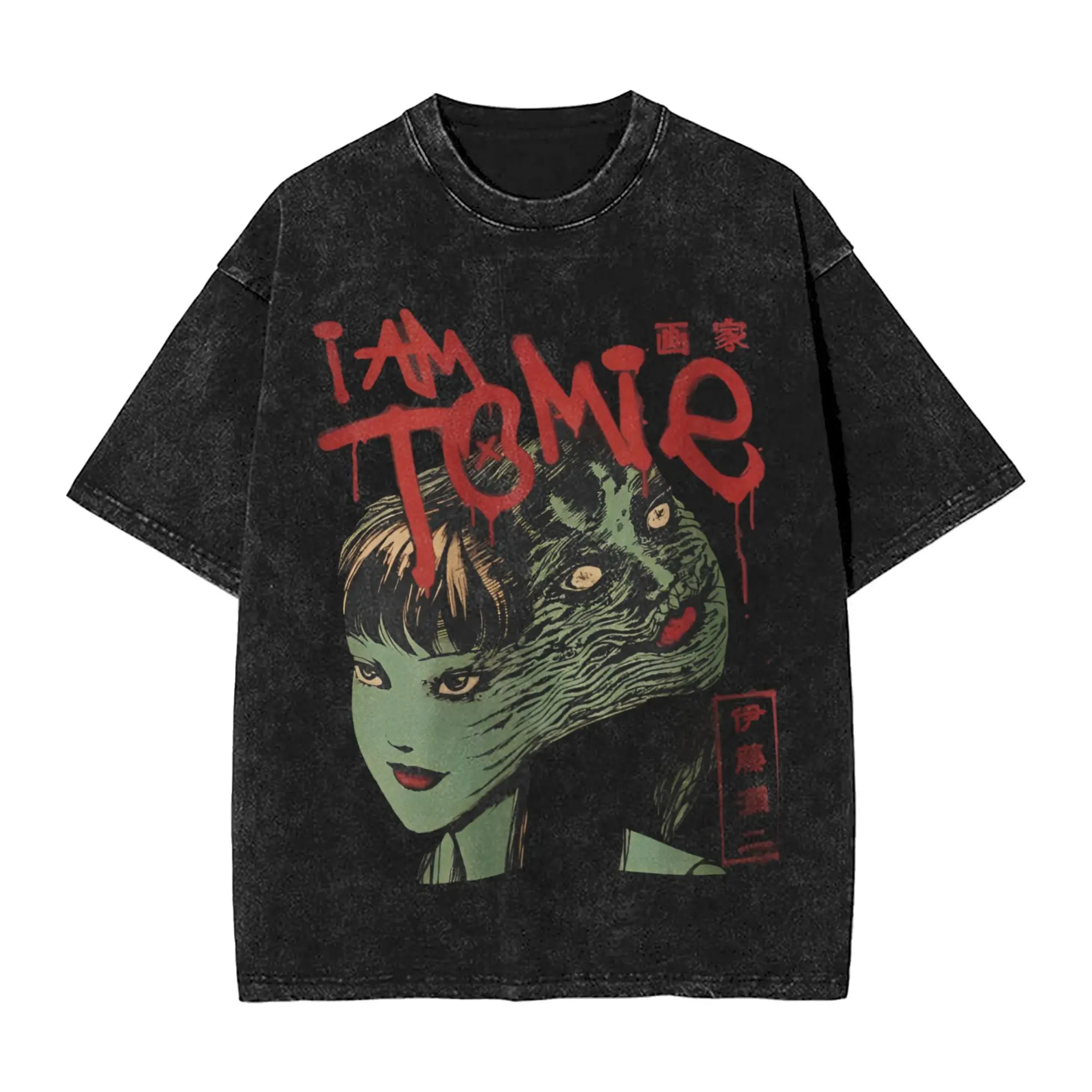 Мультфильм Junjis Uzumaki Itos аниме Tomie Outfit Washed Футболка Мужчины Женщины Уличная одежда Хип-хоп Футболки Летние футболки Топы Хлопок
Мультфильм Junjis Uzumaki Itos аниме Tomie Outfit Washed Футболка Мужчины Женщины Уличная одежда Хип-хоп Футболки Летние футболки Топы Хлопок