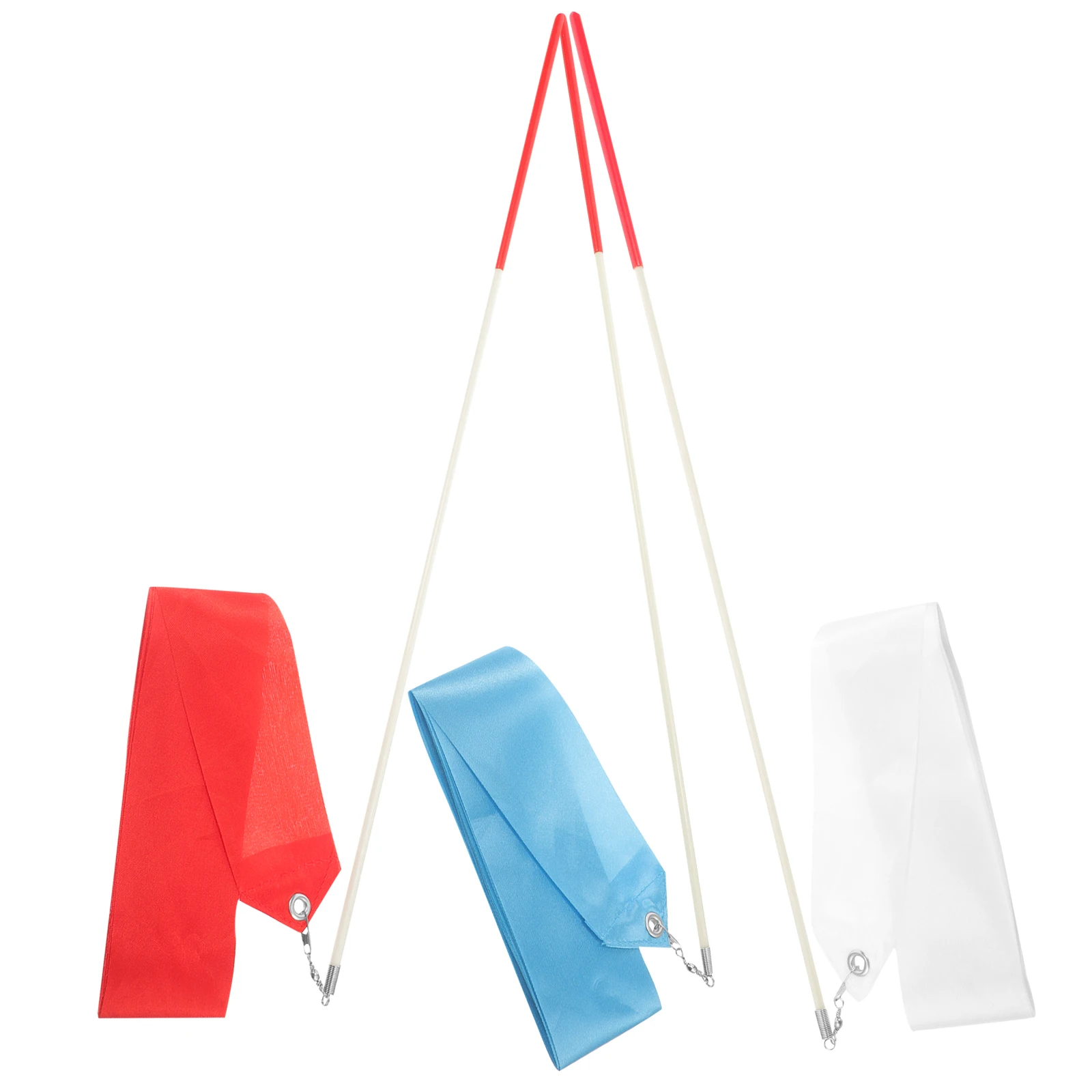 6 Pcs 4M Gymnastics Ribbons Children Dance Props White Red Sky Blue Reusable Artistic Gymnastic Training Streamers Party
6 Pcs 4M Gymnastics Ribbons Children Dance Props White Red Sky Blue Reusable Artistic Gymnastic Training Streamers Party