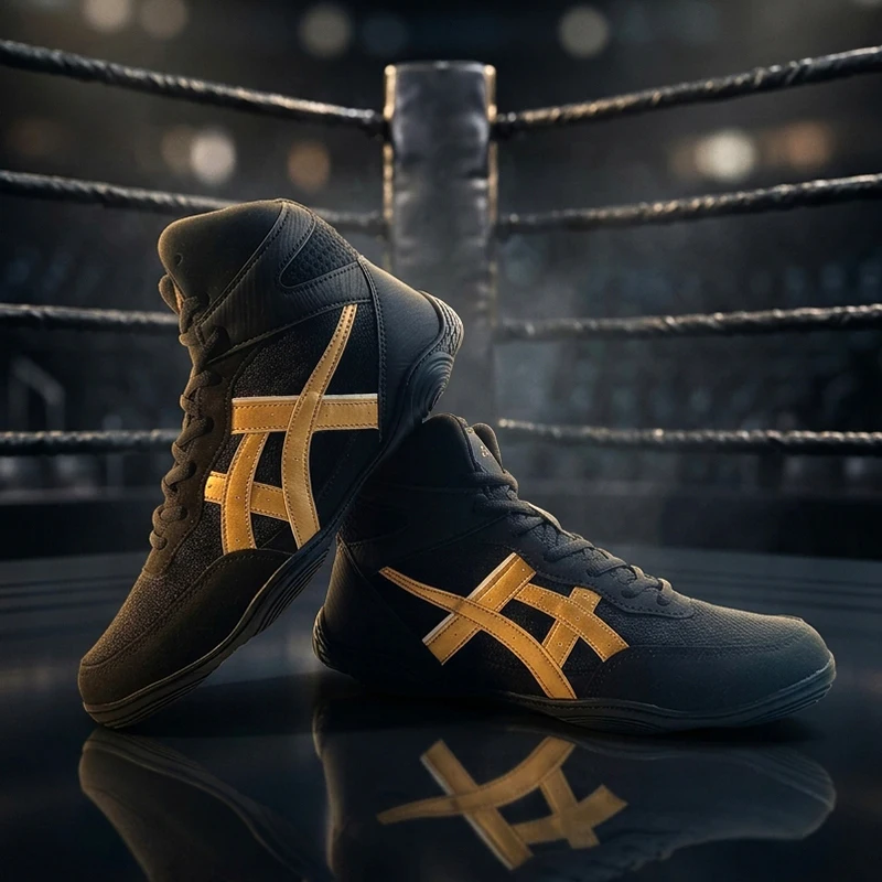 Men's High-End Professional Boxing Shoes for All Seasons Wrestling Gymnastics Fitness Training Martial Arts Combat Boots
Men's High-End Professional Boxing Shoes for All Seasons Wrestling Gymnastics Fitness Training Martial Arts Combat Boots