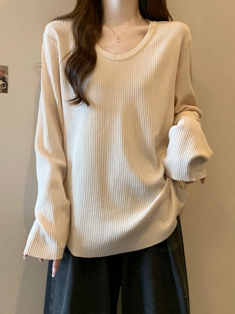 Slimming Long Sleeve Knitted Base Layer Top for Women Spring Autumn plus Size Conceals Belly And Meat European Style Shoulder...
Slimming Long Sleeve Knitted Base Layer Top for Women Spring Autumn plus Size Conceals Belly And Meat European Style Shoulder...
