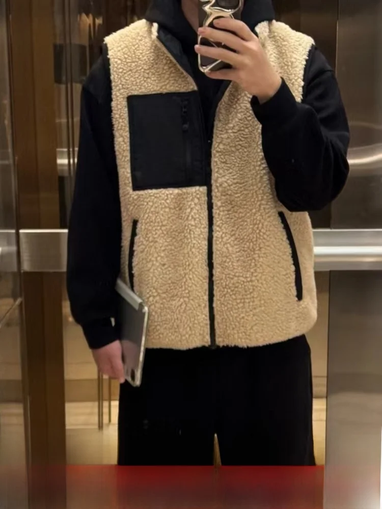 Жилет из меха ягненка Sli ex Svel с воротником-стойкой, теплый осенний модный цвет на молнии с застежкой-стойкой
Жилет из меха ягненка Sli ex Svel с воротником-стойкой, теплый осенний модный цвет на молнии с застежкой-стойкой