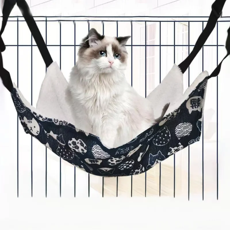 2024 New Design Breathable Two-Sided Large Winter Cat Bed Hammock Comfortable Cartoon Style for Winter Season Packed in Carton
2024 New Design Breathable Two-Sided Large Winter Cat Bed Hammock Comfortable Cartoon Style for Winter Season Packed in Carton