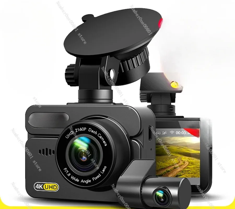 High-end Driving Recorder 4K Ultra-high Definition Night Vision Front and Rear Dual Camera Lens Wireless Free Cable X
High-end Driving Recorder 4K Ultra-high Definition Night Vision Front and Rear Dual Camera Lens Wireless Free Cable X