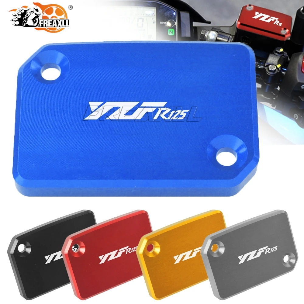 YZF-R125 2008-2011 2009 2010 For Yamaha YZF R125 YZFR125 CNC Aluminum Motorcycle Brake Fluid Fuel Reservoir Tank Cover Cap
YZF-R125 2008-2011 2009 2010 For Yamaha YZF R125 YZFR125 CNC Aluminum Motorcycle Brake Fluid Fuel Reservoir Tank Cover Cap