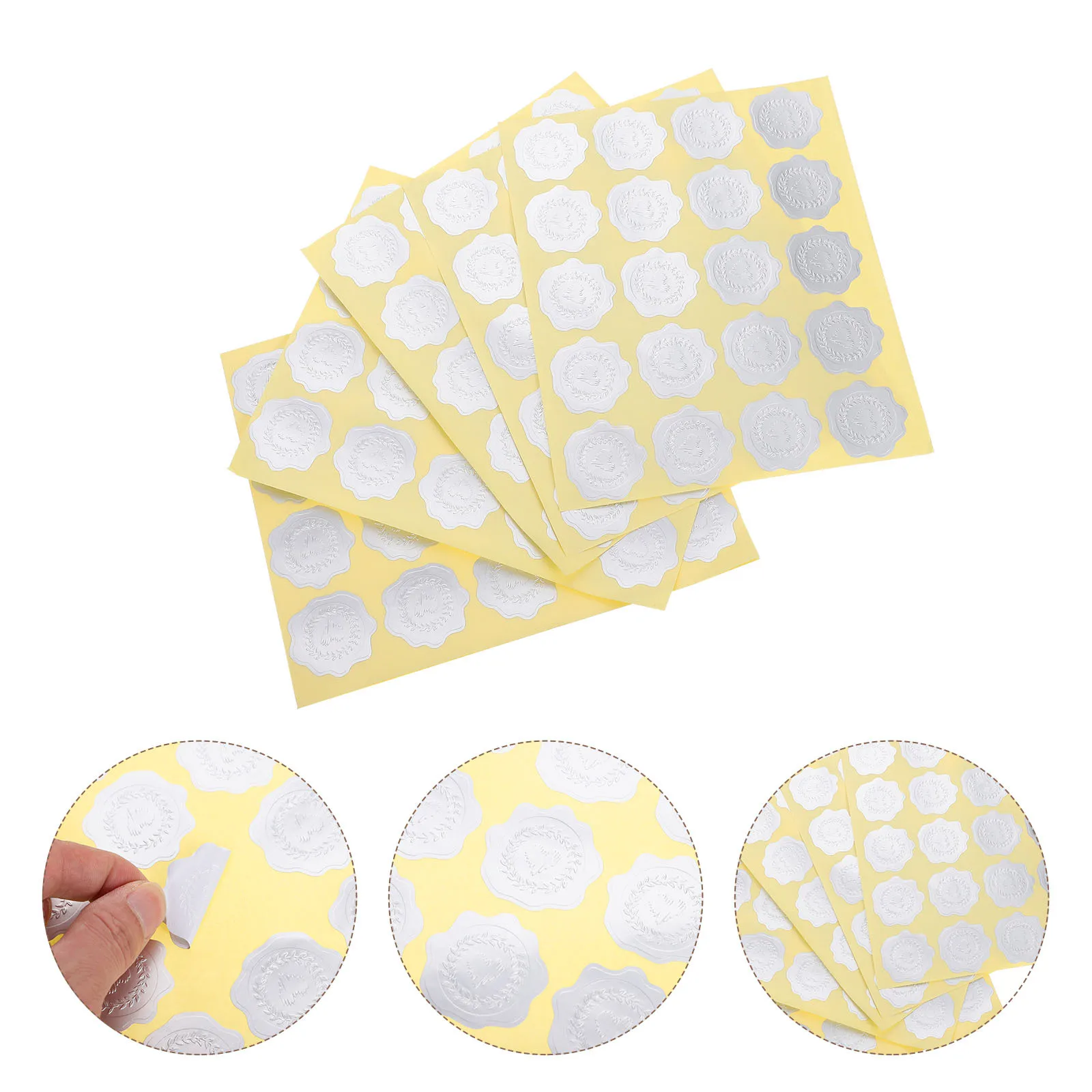 5 Sheets Sealing Stickers Multi-Function Decorative Dot Stickers for Envelope Gift Packaging Biscuit Bread Candy Bags Sealing
5 Sheets Sealing Stickers Multi-Function Decorative Dot Stickers for Envelope Gift Packaging Biscuit Bread Candy Bags Sealing