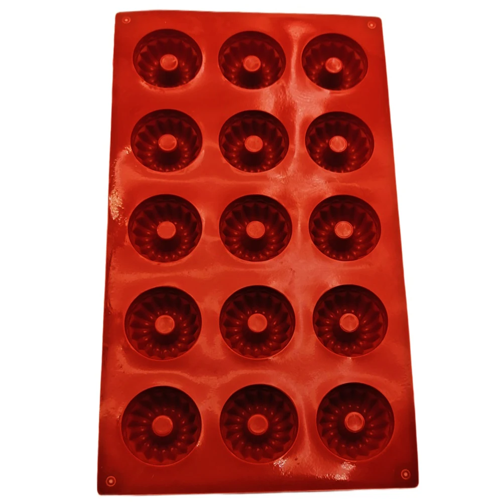 Hot Selling 15 Hole Round Cyclone Shape Silicone Chocolate Mold DIY Ice Cream Jelly Pudding Dessert Cake Mould Baking Utensils
Hot Selling 15 Hole Round Cyclone Shape Silicone Chocolate Mold DIY Ice Cream Jelly Pudding Dessert Cake Mould Baking Utensils