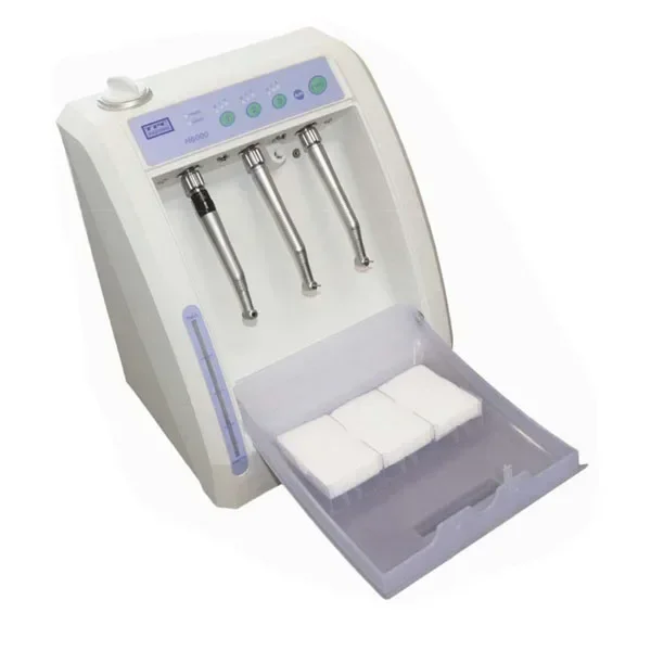 High quality automatic handpiece lubrication machine for low and high handpiece oil ejection and clean
High quality automatic handpiece lubrication machine for low and high handpiece oil ejection and clean
