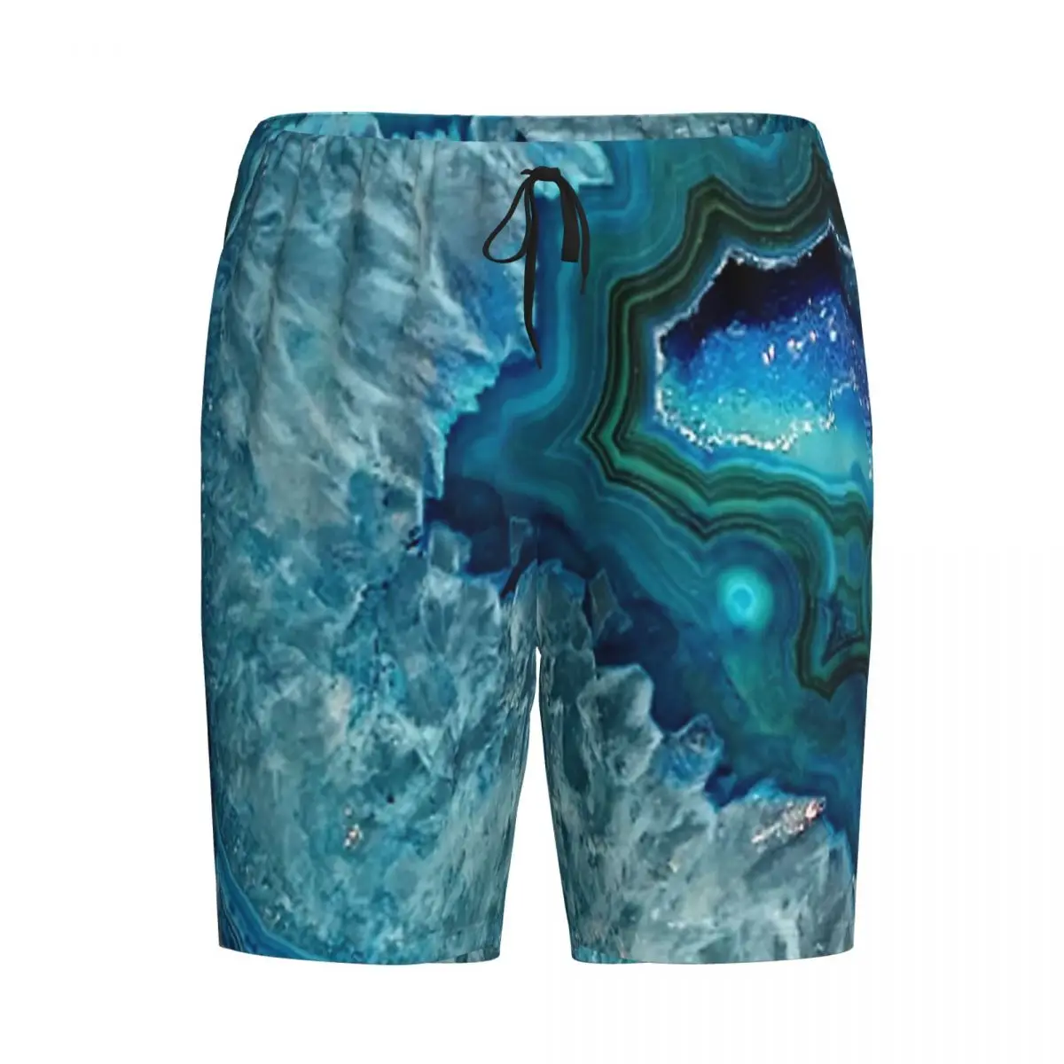 Мужские пижамные шорты/брюки для сна с узором из минеральных кристаллов, имитирующих бирюзовый, аквамариновый и тюркоазовый камень агата
Мужские пижамные шорты/брюки для сна с узором из минеральных кристаллов, имитирующих бирюзовый, аквамариновый и тюркоазовый камень агата
