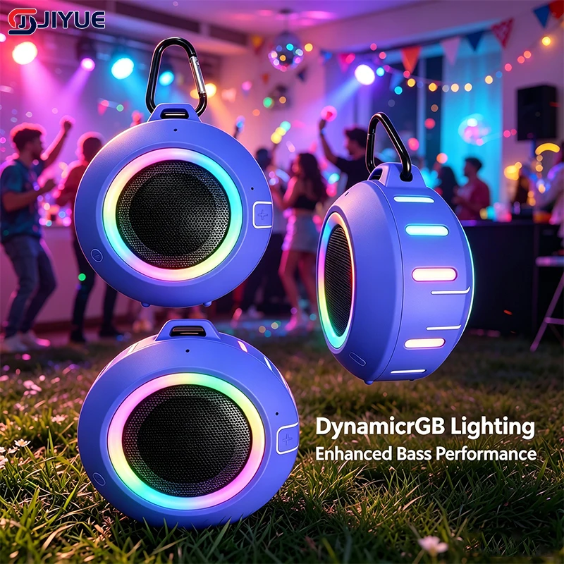 2026 New Mini Waterproof Bluetooth Speaker 6W Bass Cannon RGB Color Light Portable Wireless Speaker for Cycling Bathroom Camping
2026 New Mini Waterproof Bluetooth Speaker 6W Bass Cannon RGB Color Light Portable Wireless Speaker for Cycling Bathroom Camping