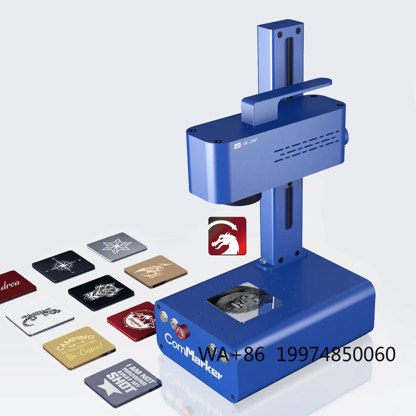 Commarker Q2 Pvc Dice Marking on Metal Sheet and Tube Price Cutting Fiber Mini infrared Engraving Machine for Guns
Commarker Q2 Pvc Dice Marking on Metal Sheet and Tube Price Cutting Fiber Mini infrared Engraving Machine for Guns