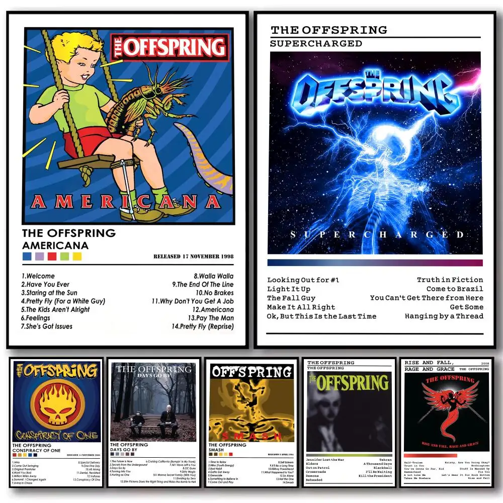 Rock Band Album The O-Offspring Poster Decorative Stickers Wall Art Mural Photo Design for Home Living Room Hallway Decoration
Rock Band Album The O-Offspring Poster Decorative Stickers Wall Art Mural Photo Design for Home Living Room Hallway Decoration