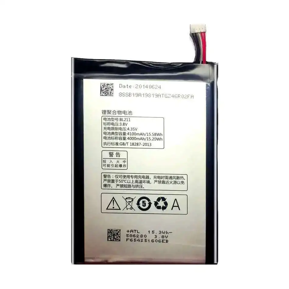 BL211 Высокоэффективный аккумулятор для мобильного телефона Lenovo P780 4100 мАч Прочный
BL211 Высокоэффективный аккумулятор для мобильного телефона Lenovo P780 4100 мАч Прочный