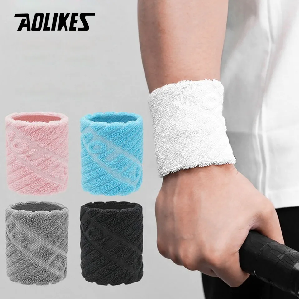 AOLIKES Wrist Sweatbands Sports Wristbands for Competitions Absorbent Sweatbands for Basketball Tennis Football Running Working
AOLIKES Wrist Sweatbands Sports Wristbands for Competitions Absorbent Sweatbands for Basketball Tennis Football Running Working