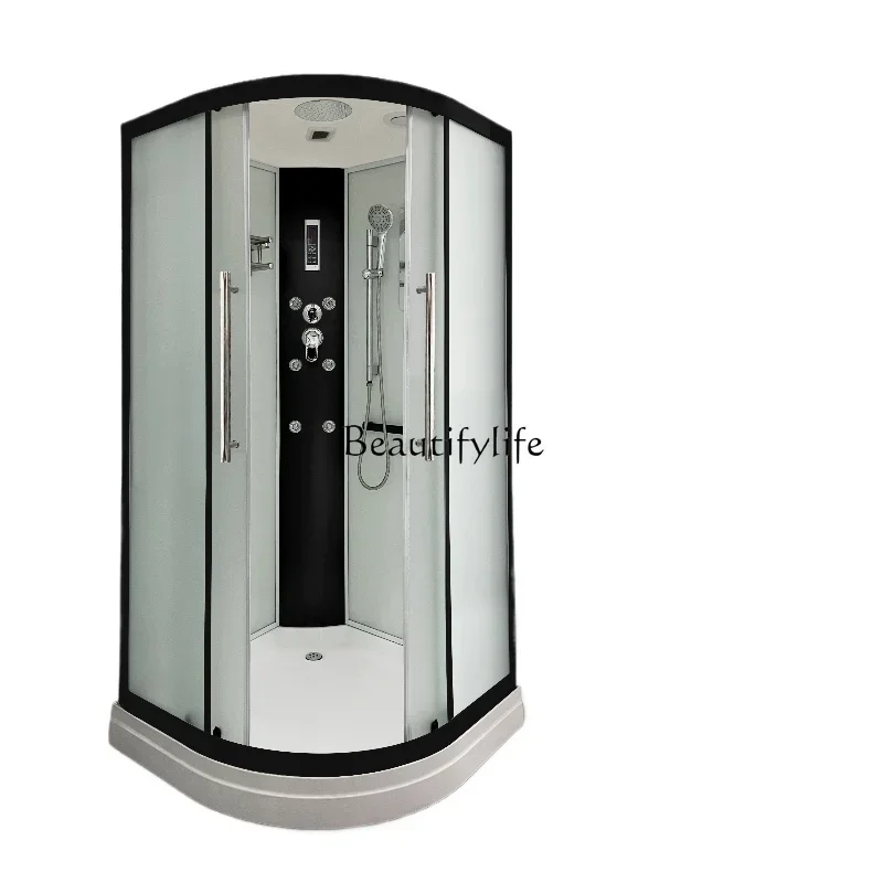 LIntegral shower room arc fan-shaped fully enclosed partition household bathing simple integrated bathroom
LIntegral shower room arc fan-shaped fully enclosed partition household bathing simple integrated bathroom