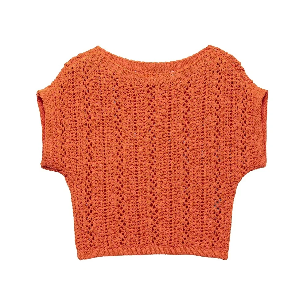 Myst&Za 2025 New Women's Short - sleeved Crop Top with Exquisite Openwork for a Fashionable and Bohemian Look
Myst&Za 2025 New Women's Short - sleeved Crop Top with Exquisite Openwork for a Fashionable and Bohemian Look
