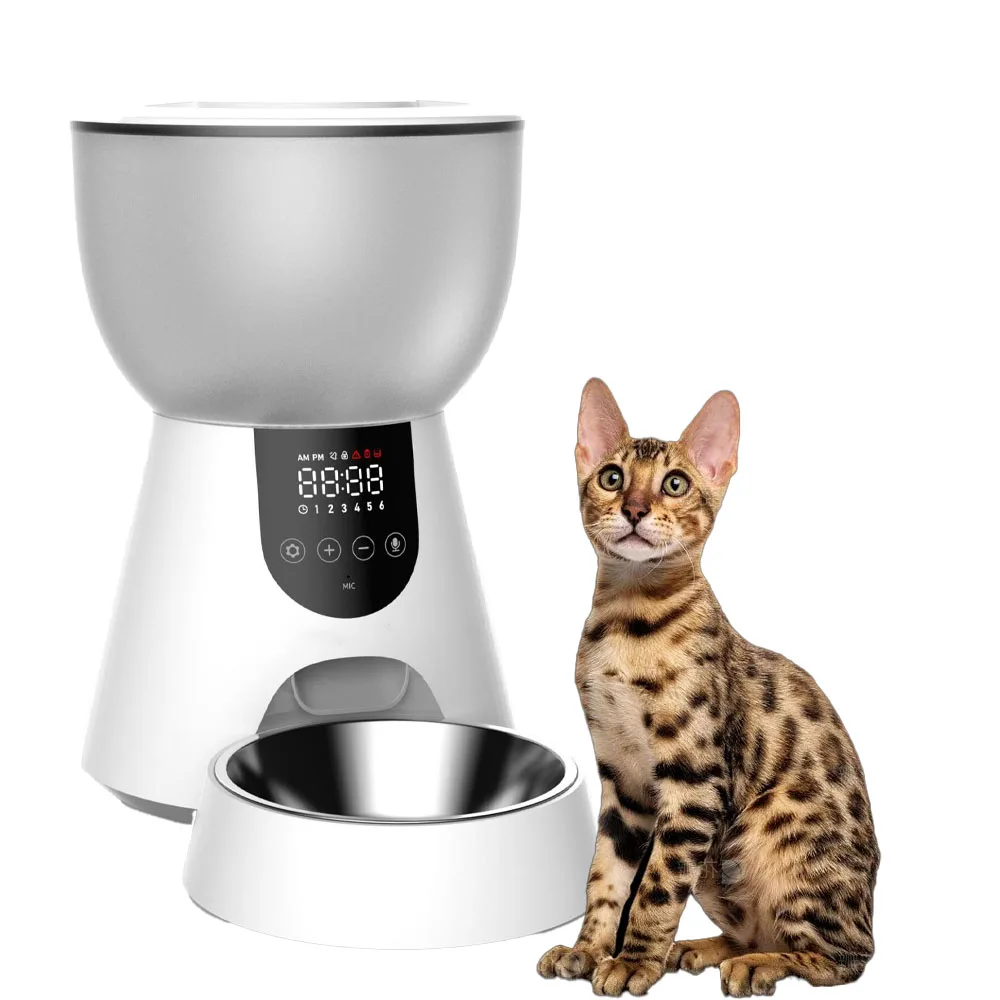 Factory Wholesale Customized Smart WIFI Remote APP Controlled Automatic Pet Feeder Cat and Dog Smart Feeder
Factory Wholesale Customized Smart WIFI Remote APP Controlled Automatic Pet Feeder Cat and Dog Smart Feeder