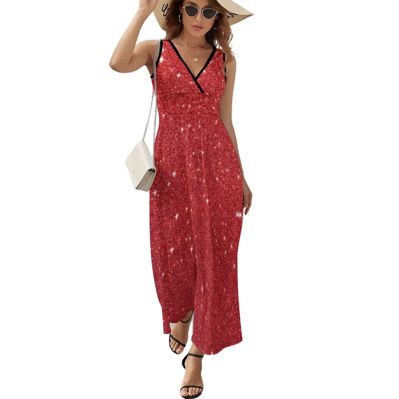 Soft Red Glittery Princess Valentine Bling Faux Glitter Sparkles Short-Sleeved Dress summer dress korean women Women's skirt
Soft Red Glittery Princess Valentine Bling Faux Glitter Sparkles Short-Sleeved Dress summer dress korean women Women's skirt
