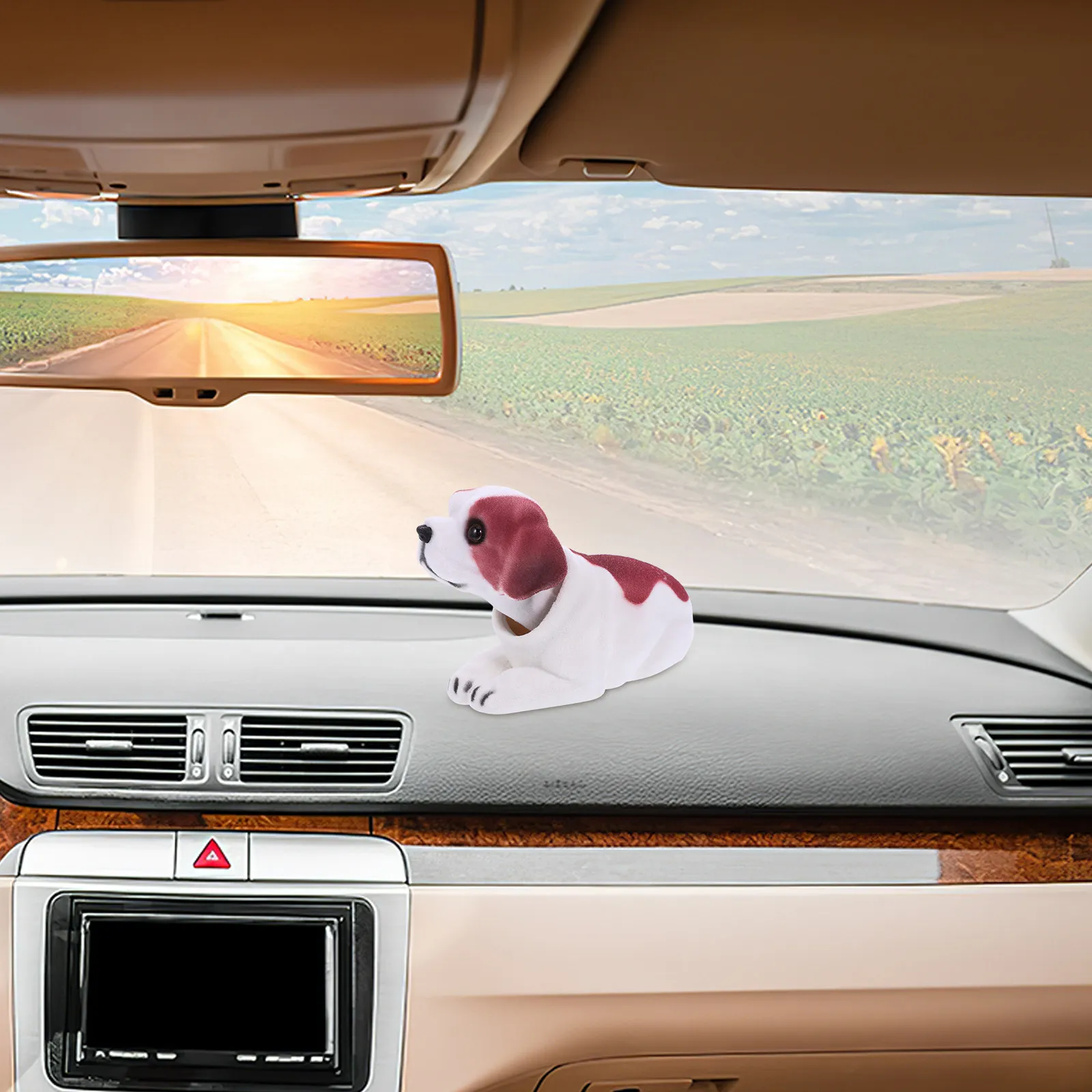 Shaking Head Dog Car Dashboard Decoration Cute Animated Desk Ornament for Vehicle Home Office Desktop Decorations
Shaking Head Dog Car Dashboard Decoration Cute Animated Desk Ornament for Vehicle Home Office Desktop Decorations