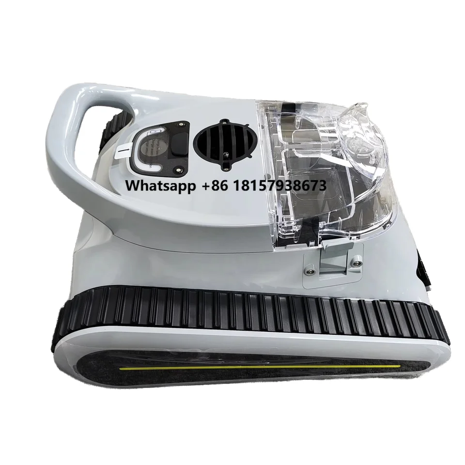 Automatic Intelligent Wireless Pool Robot Cleaner with Super Suction Quick Charging Feature Essential Swimming Pool Accessories
Automatic Intelligent Wireless Pool Robot Cleaner with Super Suction Quick Charging Feature Essential Swimming Pool Accessories