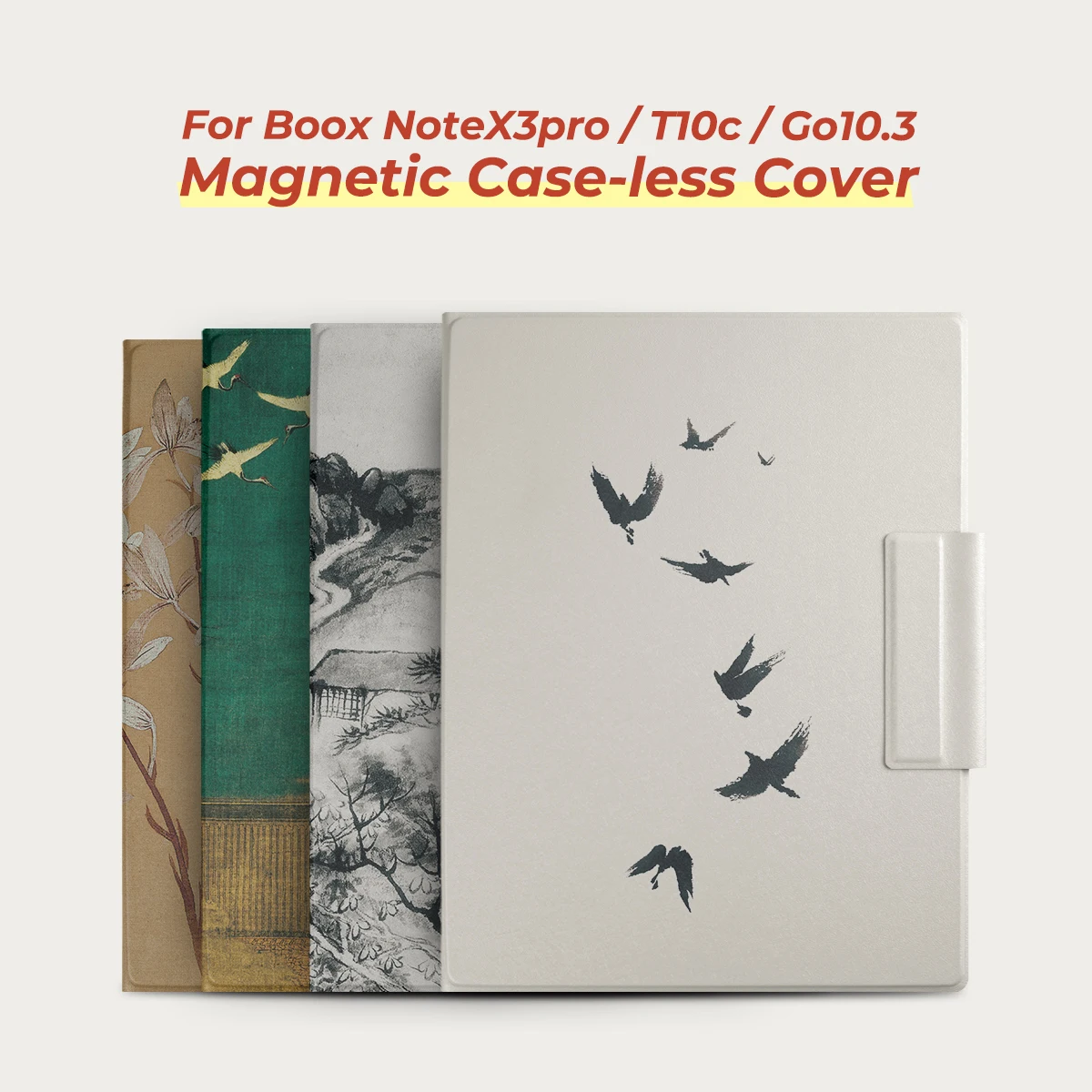 Twosheep Chinese Style Magnetic Case suit for Boox Go10.3 GenII Lumi Go 10.3 NoteX3pro T10C 10.3 Inch Stand Shell Cover
Twosheep Chinese Style Magnetic Case suit for Boox Go10.3 GenII Lumi Go 10.3 NoteX3pro T10C 10.3 Inch Stand Shell Cover