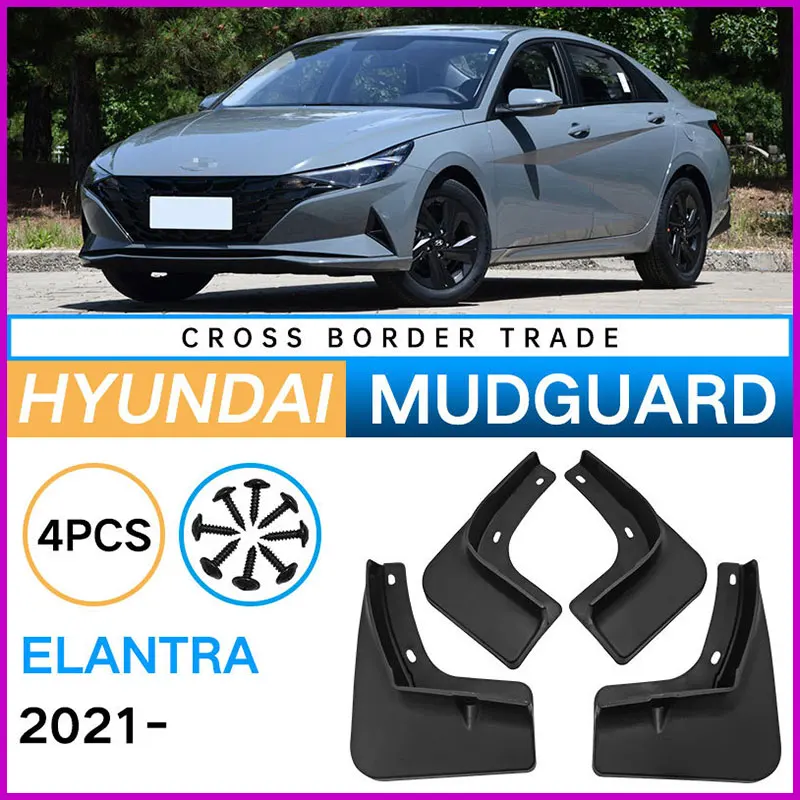 Mudflaps Mudguards Fit for Hyundai Elantra 2021-2023 Mudguards Tire Fenders Mud Flaps Wheel Guards Accessories 4x Tyre
Mudflaps Mudguards Fit for Hyundai Elantra 2021-2023 Mudguards Tire Fenders Mud Flaps Wheel Guards Accessories 4x Tyre