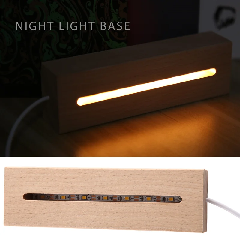 SYW-Wooden Rectangle Light Base,Wood LED Display Base Pedestal Light Lamp Stand For Acrylic,Crystal,Night Light,Resin Art
SYW-Wooden Rectangle Light Base,Wood LED Display Base Pedestal Light Lamp Stand For Acrylic,Crystal,Night Light,Resin Art