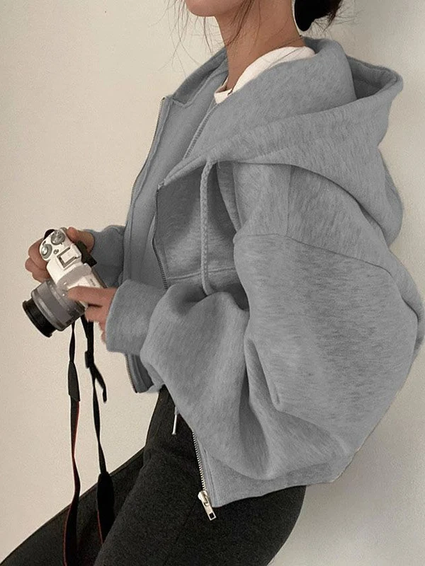 Faionable Lazy Sle Loose Hoodie Jaet Women's ort Sve Long Sve Spring New Arrival Trendy Small Size Versatile Top
Faionable Lazy Sle Loose Hoodie Jaet Women's ort Sve Long Sve Spring New Arrival Trendy Small Size Versatile Top