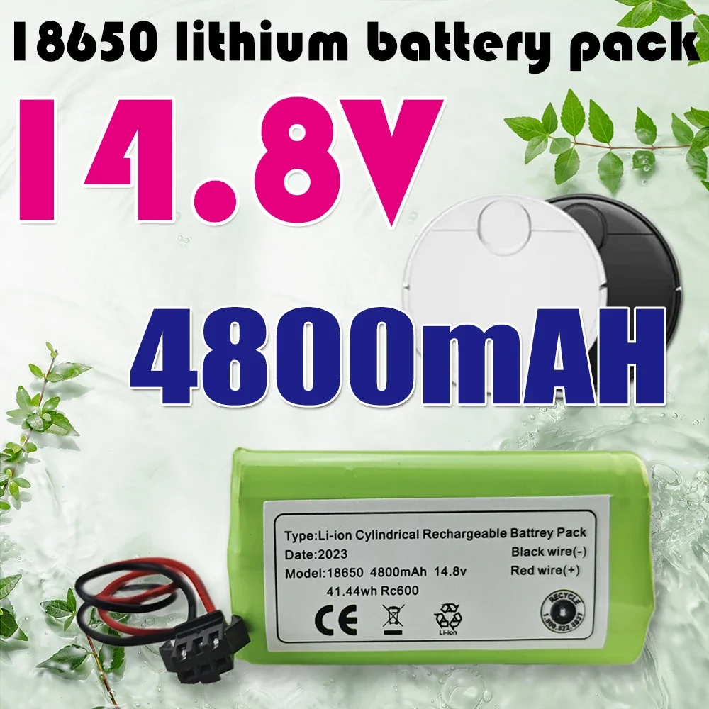 New 14.8V 4800mAh Li-ion Robot Vacuum Cleaner Battery For Mamibot ExVac660 ExVac680s ExVac880 ExVac 660 680S 880
New 14.8V 4800mAh Li-ion Robot Vacuum Cleaner Battery For Mamibot ExVac660 ExVac680s ExVac880 ExVac 660 680S 880