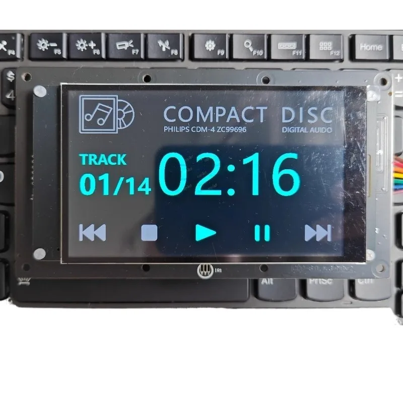 CDM4 display control board MKH 310 display board 4.3-inch LCD high-definition touch screen
CDM4 display control board MKH 310 display board 4.3-inch LCD high-definition touch screen