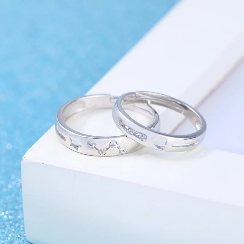 Стерлингового Серебра 925, стильное простое кольцо с пентаграммой в форме сердца и циркона, кольцо для пары, подарок на день рождения, годовщину
Стерлингового Серебра 925, стильное простое кольцо с пентаграммой в форме сердца и циркона, кольцо для пары, подарок на день рождения, годовщину