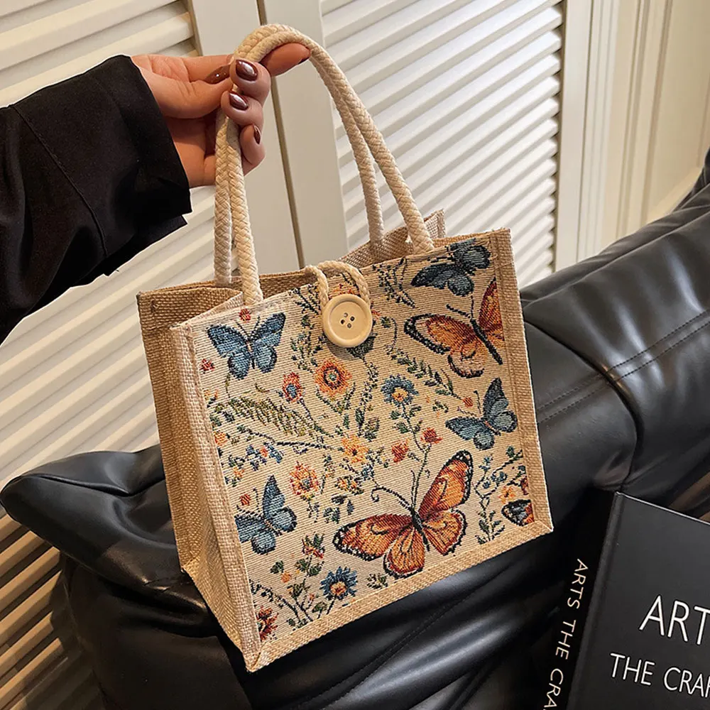 Lunch Box Bento Bag for Women 2026 New Trendy Fashion Outing Handbag for Women Ins Handmade Storage Linen Bag
Lunch Box Bento Bag for Women 2026 New Trendy Fashion Outing Handbag for Women Ins Handmade Storage Linen Bag