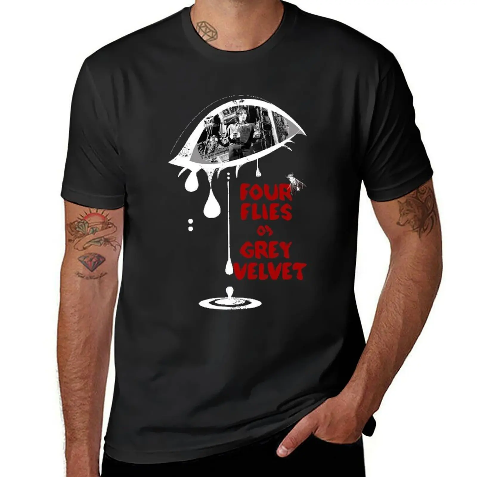 Four Flies On Grey Velvet Inspired Design T-Shirt oversized anime clothes animal prinfor boys tshirts for men
Four Flies On Grey Velvet Inspired Design T-Shirt oversized anime clothes animal prinfor boys tshirts for men