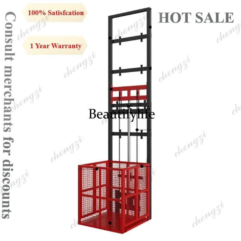 81 Hydraulic freight elevator lift platform industrial warehouse factory home elevator small cargo lift
81 Hydraulic freight elevator lift platform industrial warehouse factory home elevator small cargo lift