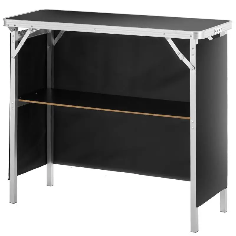 Portable Folding Bar Table 38.39"x15.16"x34.25" For Indoor Outdoor Events Party Picnic Exhibition, Compact Design Lightweight Build Durable Construction, Space Saving Storage Solution
Portable Folding Bar Table 38.39"x15.16"x34.25" For Indoor Outdoor Events Party Picnic Exhibition, Compact Design Lightweight Build Durable Construction, Space Saving Storage Solution