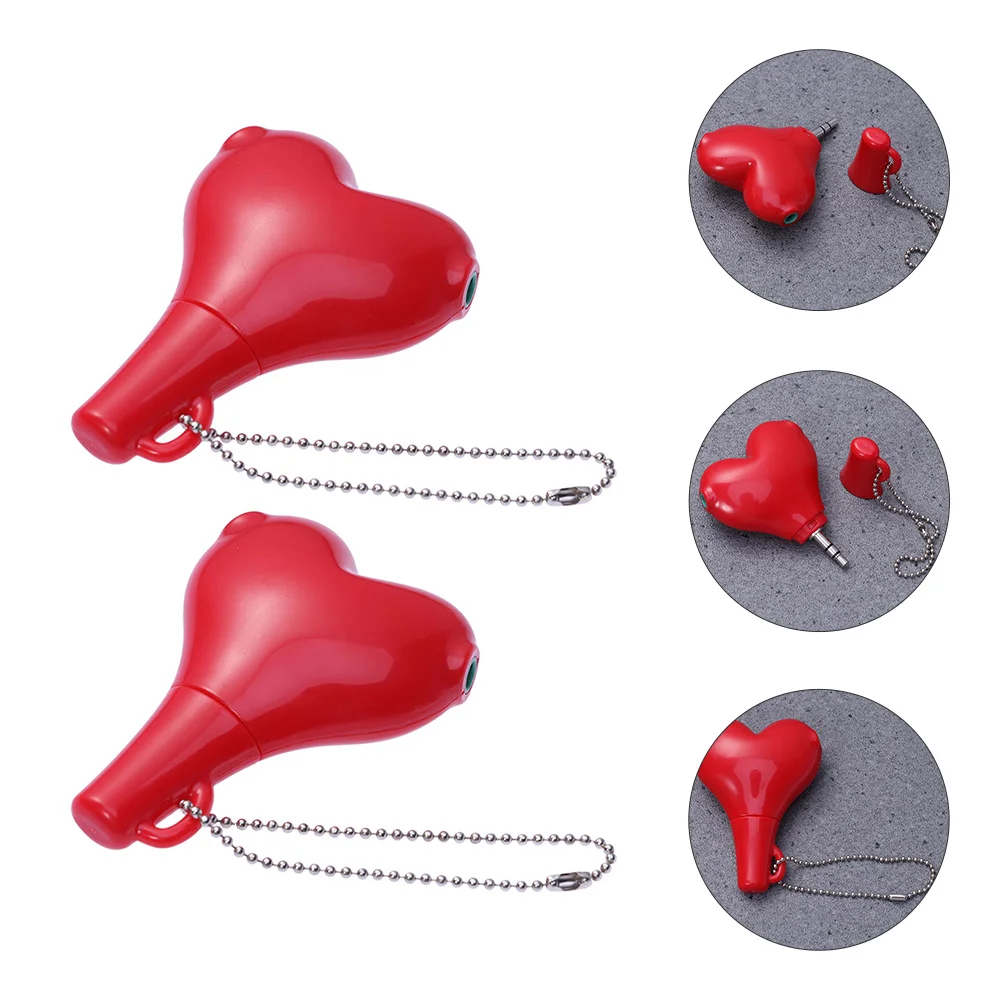 2 Pcs Headphone Splitter in 1 Audio Adapter Plug Disposable Earphone Plastic Accessories Mini Microphone
2 Pcs Headphone Splitter in 1 Audio Adapter Plug Disposable Earphone Plastic Accessories Mini Microphone