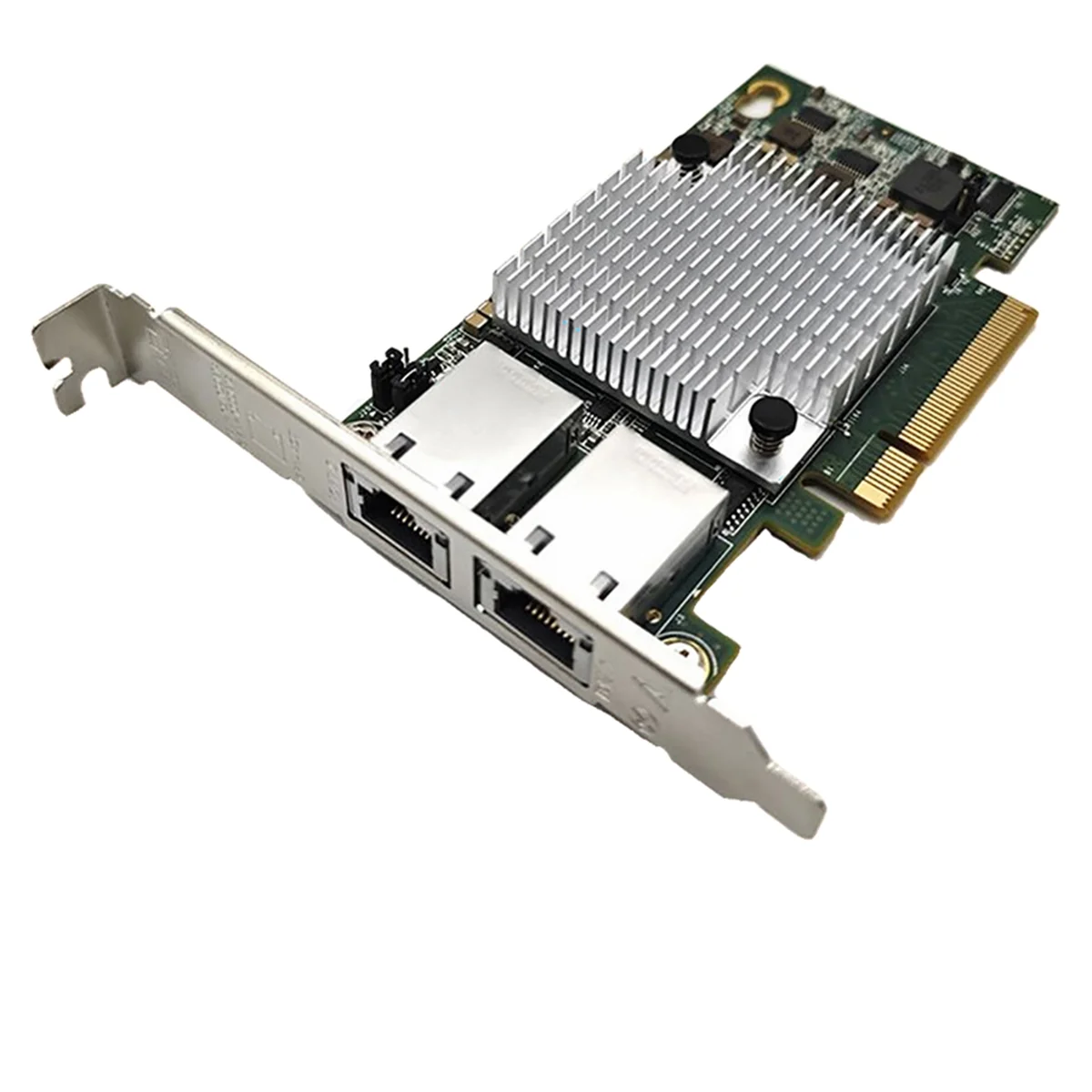 BNGF-10G Двухпортовая сетевая карта Ethernet X540-T2 PCIE-X8 X16 Поддержка адаптера Nework для Synology NAS
BNGF-10G Двухпортовая сетевая карта Ethernet X540-T2 PCIE-X8 X16 Поддержка адаптера Nework для Synology NAS