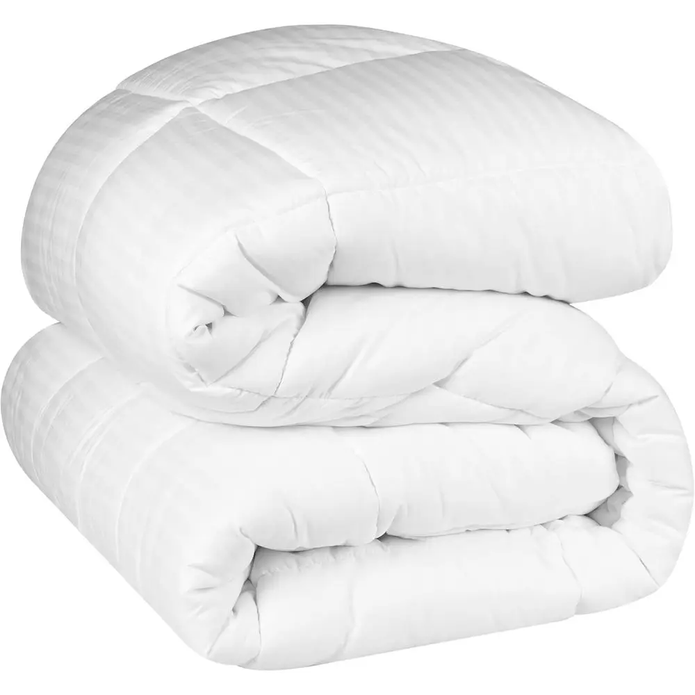 Brushed Microiber 1 cm Striped Comorter, Down Alternative Bedding, Reversible, Medium Weight, luy, Decorative, Plush Duvet Inser
Brushed Microiber 1 cm Striped Comorter, Down Alternative Bedding, Reversible, Medium Weight, luy, Decorative, Plush Duvet Inser