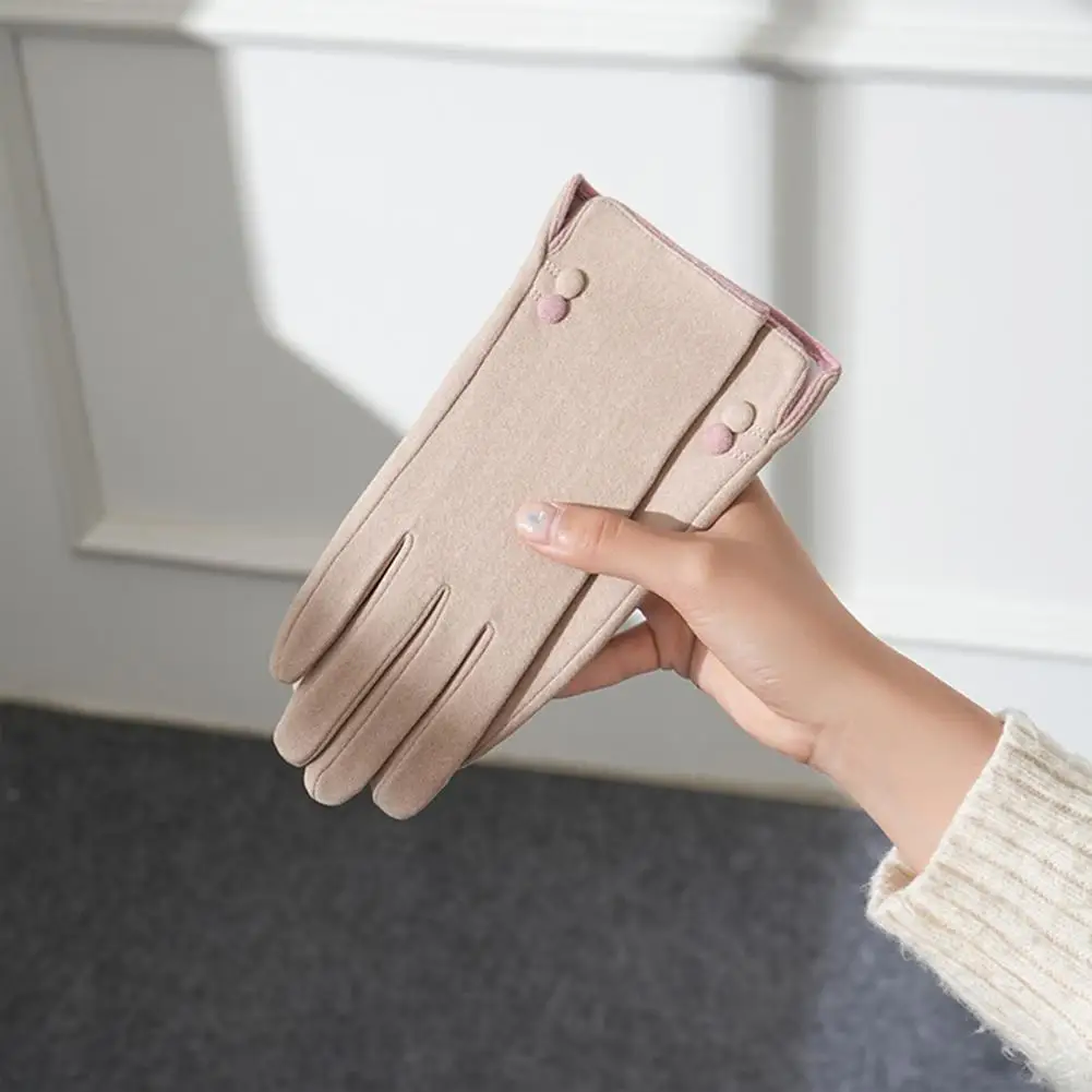 Soft Warm Velvet Gloves Windproof Fleece Winter Gloves for Women Touch Screen Warm Gloves for Outdoor Driving Stylish for Cold
Soft Warm Velvet Gloves Windproof Fleece Winter Gloves for Women Touch Screen Warm Gloves for Outdoor Driving Stylish for Cold