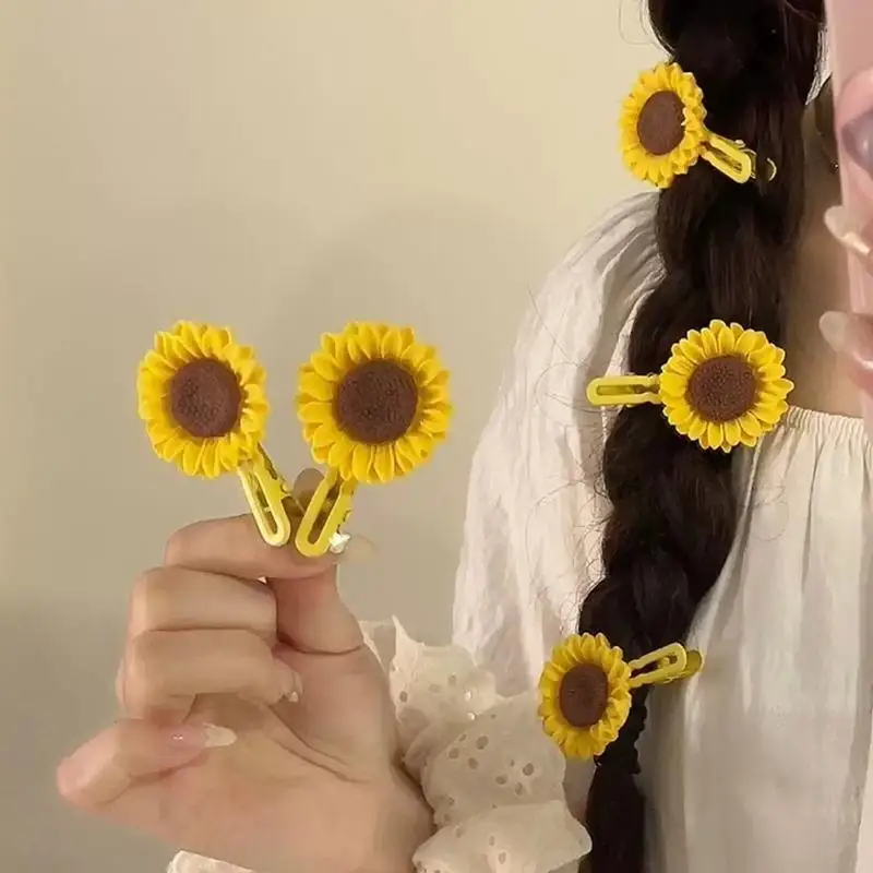 〔BGS3〕New Fashion Sweet Cute Cartoon Flower Hairpin Sunflower Fringe Clip Hairpins Women Girl Hair Accessories Jewelry Gifts
〔BGS3〕New Fashion Sweet Cute Cartoon Flower Hairpin Sunflower Fringe Clip Hairpins Women Girl Hair Accessories Jewelry Gifts