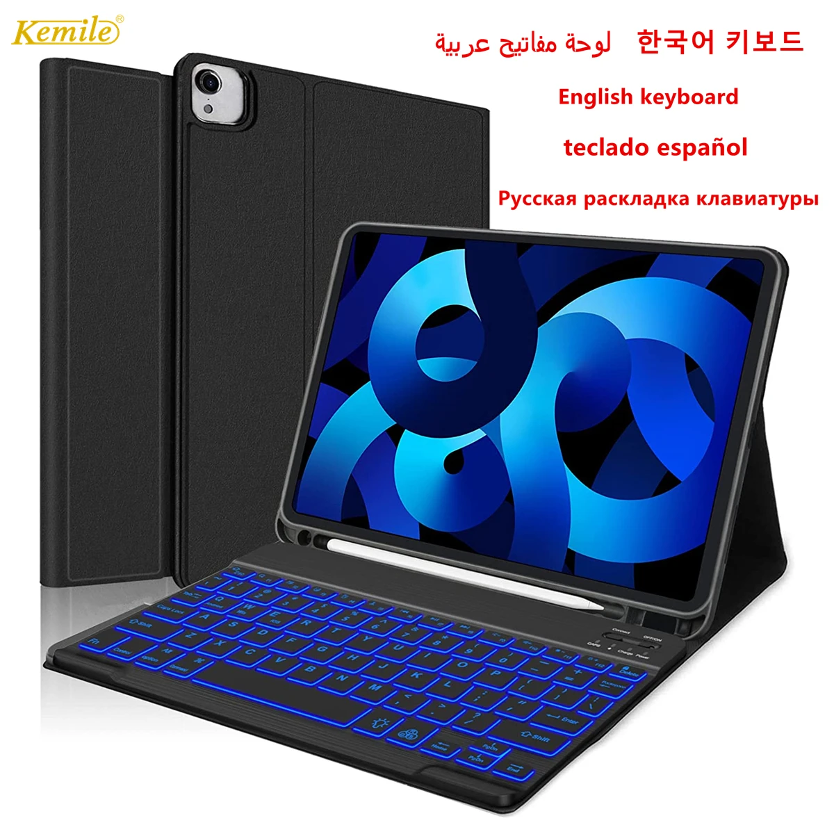 Клавиатура с подсветкой для iPad Air 5 10,9 2022 Air 4 10,9 Pro 11 2021 7th 8th 9th 10,2 Air 3 10,5 5th 6th 9.7
Клавиатура с подсветкой для iPad Air 5 10,9 2022 Air 4 10,9 Pro 11 2021 7th 8th 9th 10,2 Air 3 10,5 5th 6th 9.7