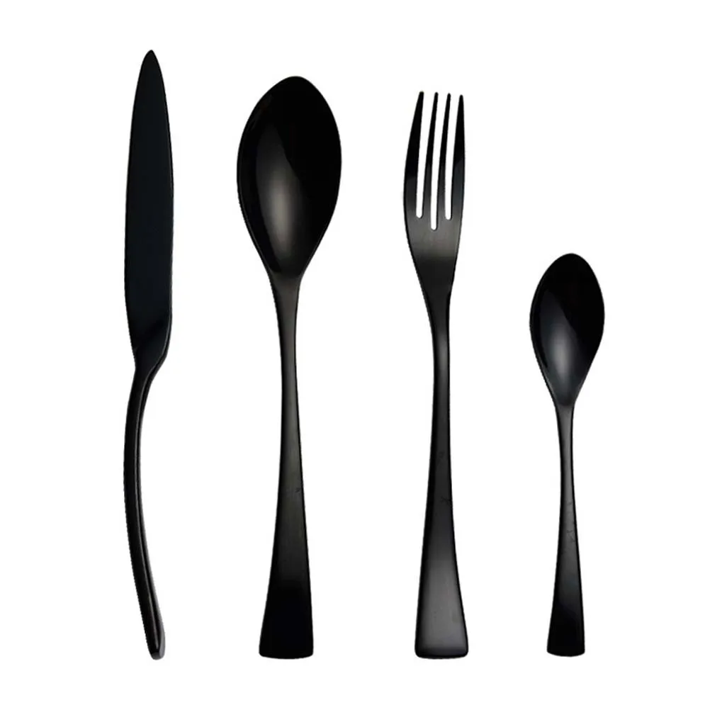 Black Stainless Steel Dinner Fork Serving Fork For Steak Meat Food Western Tableware Flatware Home Office School Kitchen
Black Stainless Steel Dinner Fork Serving Fork For Steak Meat Food Western Tableware Flatware Home Office School Kitchen