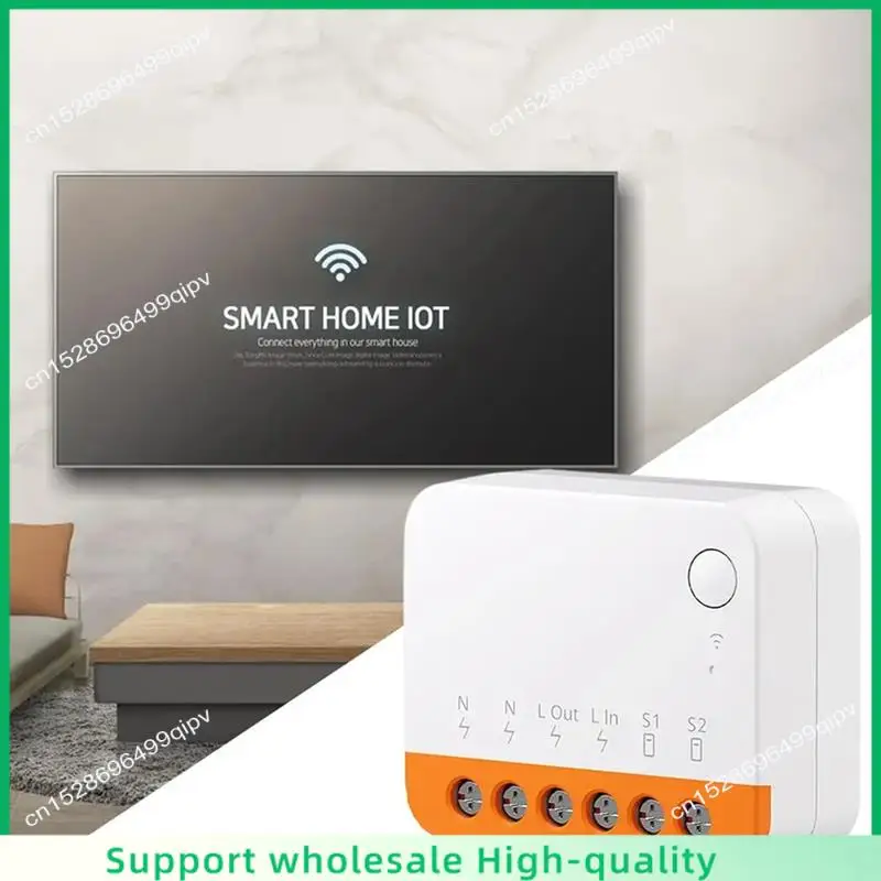 ABSF Smart Wi-Fi контроллер освещения Умный контроллер Пульт дистанционного управления Двусторонний контроллер Голосовое/управление через приложение Контроллер умной кнопки
ABSF Smart Wi-Fi контроллер освещения Умный контроллер Пульт дистанционного управления Двусторонний контроллер Голосовое/управление через приложение Контроллер умной кнопки