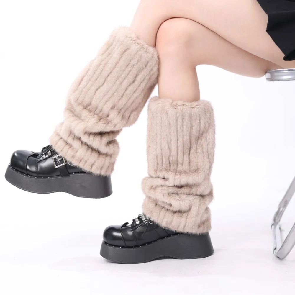 Foot Cover Faux Fur Furry Leg Warmers 25/40/50cm Y2K Long Tube Sock Soft Sweet Lolita Boots Cover Autumn/Winter
Foot Cover Faux Fur Furry Leg Warmers 25/40/50cm Y2K Long Tube Sock Soft Sweet Lolita Boots Cover Autumn/Winter