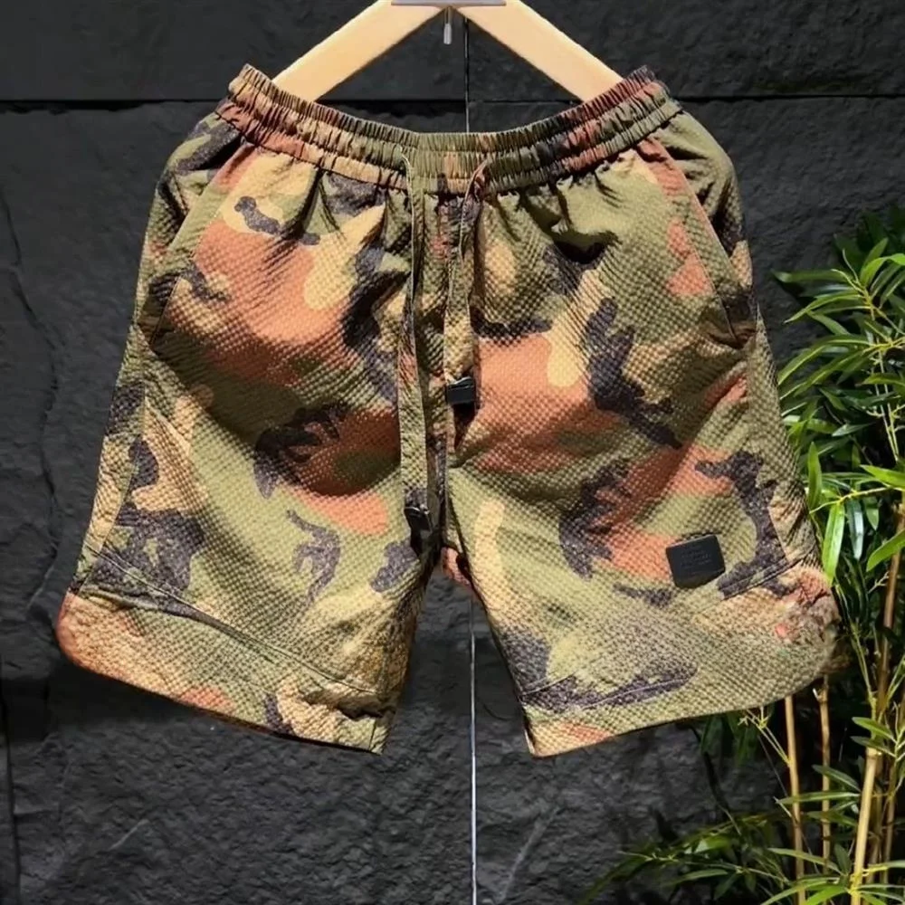 Casual Camouflage orts Men's Lightweight Summer Four-Five Sided Workwear Straight Leg Elastic Waist Qui Dry Fabric
Casual Camouflage orts Men's Lightweight Summer Four-Five Sided Workwear Straight Leg Elastic Waist Qui Dry Fabric