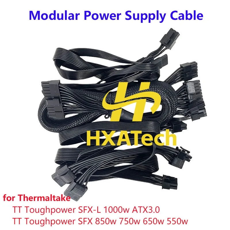 HXATech-12VHPWR PCIE5.0 CPU 8-контактный PCI-E 6 + 2-контактный модульный кабель питания SATA для Thermaltake Toughpower SFX-L 1000 Вт ATX3.0 850 Вт 750 Вт
HXATech-12VHPWR PCIE5.0 CPU 8-контактный PCI-E 6 + 2-контактный модульный кабель питания SATA для Thermaltake Toughpower SFX-L 1000 Вт ATX3.0 850 Вт 750 Вт