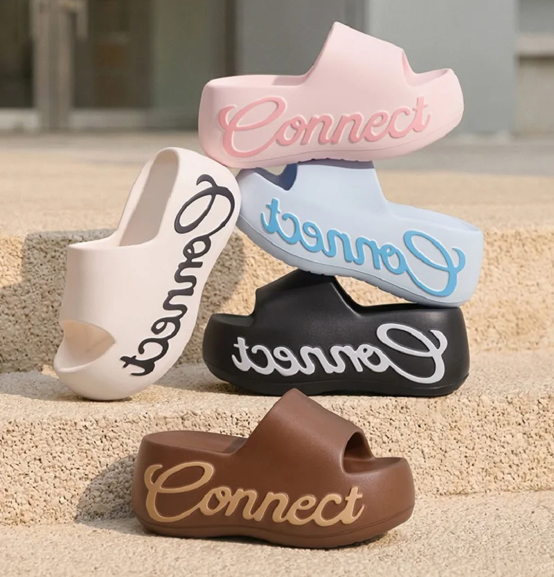 Mirror Letter Print Matching Platform Slippers 8CM Thick Sole BFF Indoor Outdoor Shoes Women Casual Summer Slides Chunky Slipper
Mirror Letter Print Matching Platform Slippers 8CM Thick Sole BFF Indoor Outdoor Shoes Women Casual Summer Slides Chunky Slipper